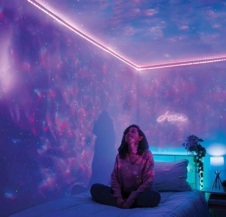 Astronaut Galaxy Projector Lamp