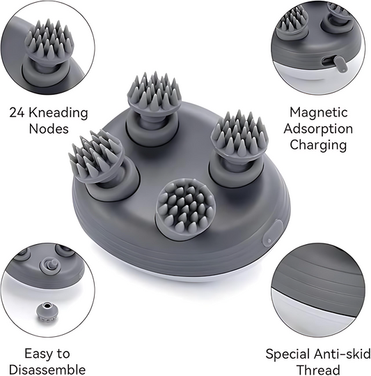 Nexonicz 4D Motion care Head Massager – Smart Rechargeable Scalp Relief Device for Daily Relaxation