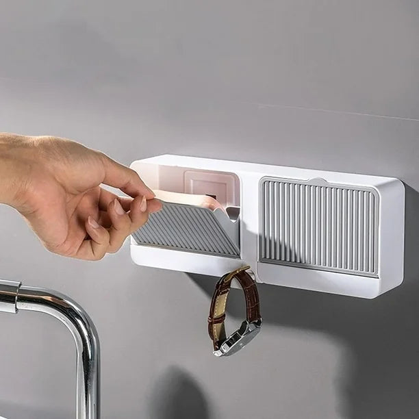 Nexonicz Wall-Mounted Soap & Storage Dispenser